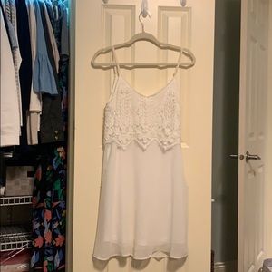 White summer dress